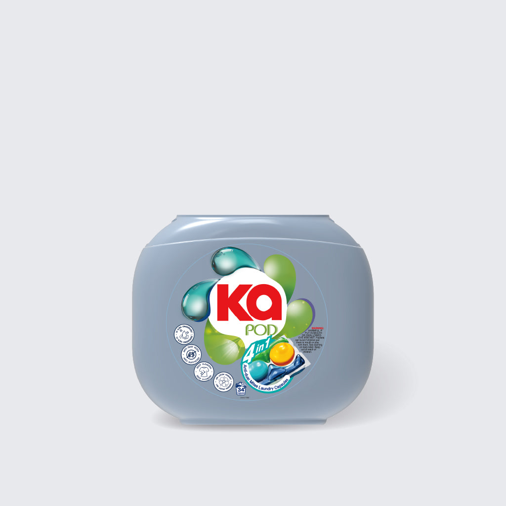 Ka Laundry Capsules Anti dust Mite (16g x 34pcs)