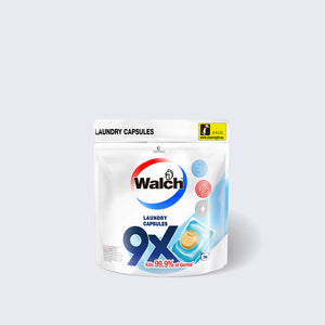 Walch 9X Antibacterial Laundry Capsules Refill (12g x 36 Pcs)