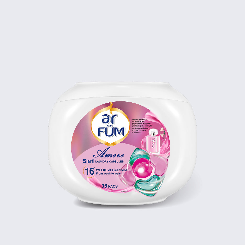 ar FÜM 5 In 1 Laundry Capsules (12g x 36pcs)