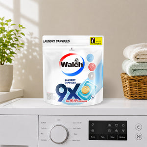 Walch 9X Antibacterial Laundry Capsules Refill (12g x 36 Pcs)