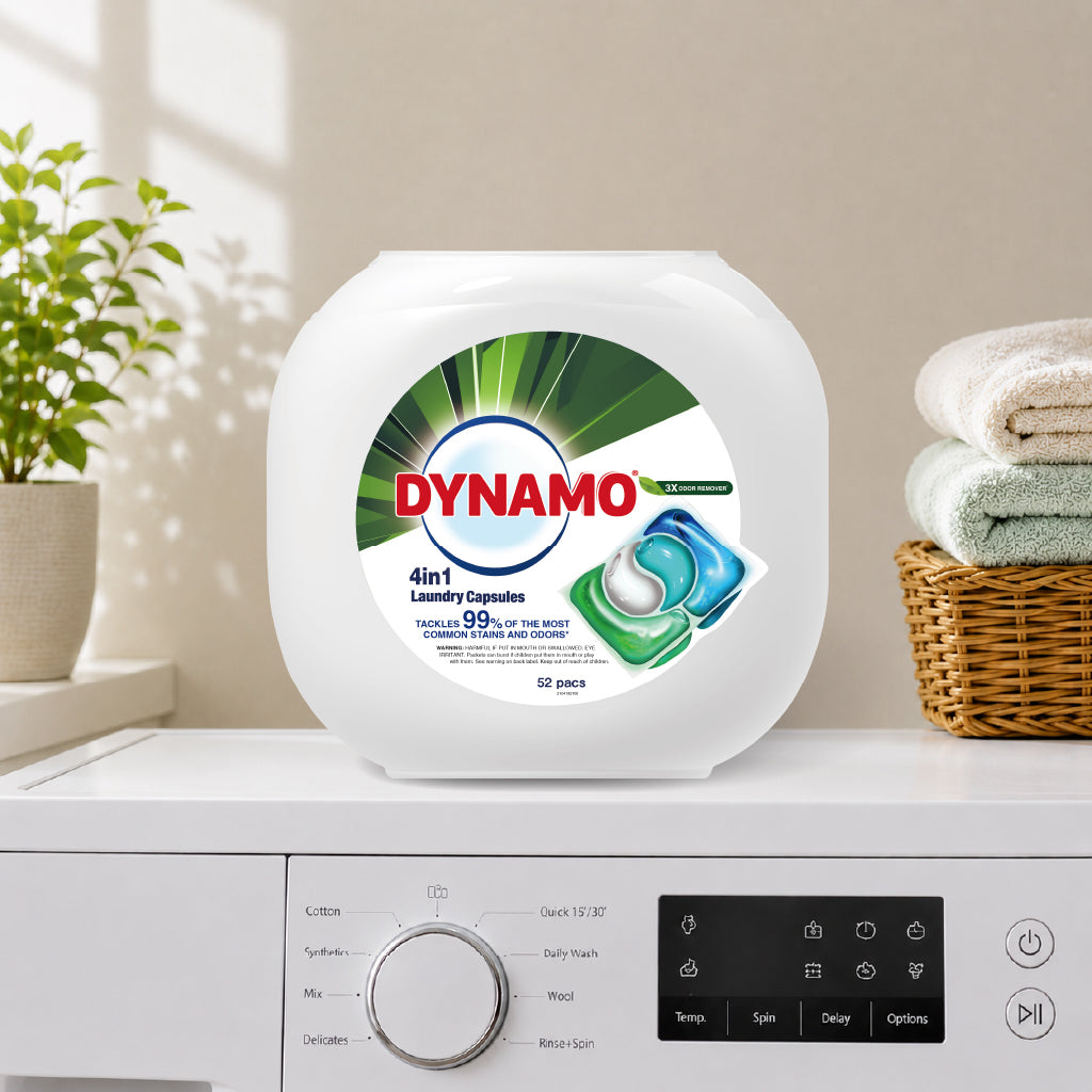 DYNAMO 4in1 Laundry Capsules 10ml*52pcs
