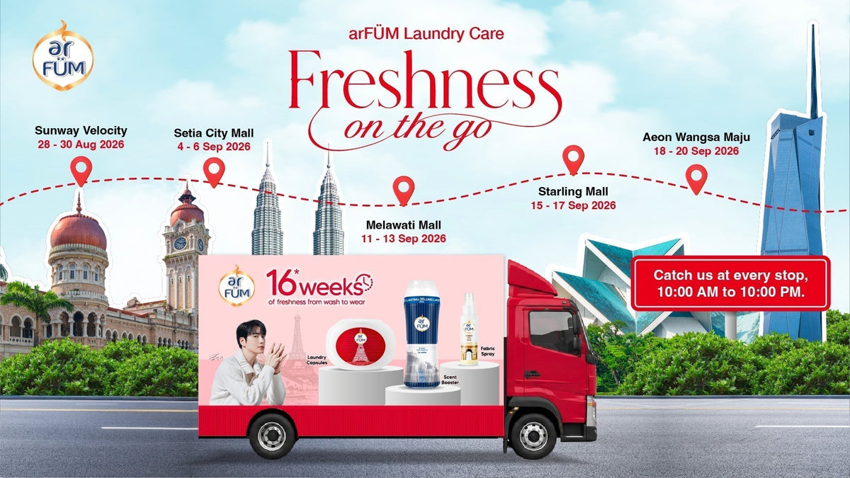 Spot ArFÜM at Every Stop! From 28 Aug to 20 Sep 2026.