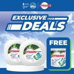Exclusive KLSCM 2026 - Buy 2 DYNAMO 4in1 Laundry Capsules 10ml*52pcs + FREE 1 DYNAMO 4in1 Laundry Capsules 10ml*20pcs