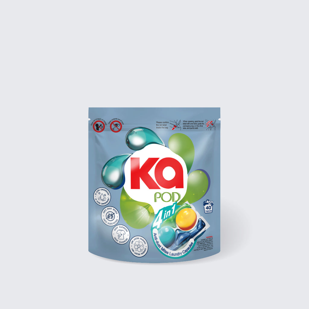 Ka Laundry Capsules Anti dust Mite (16g x 40pcs) Refill