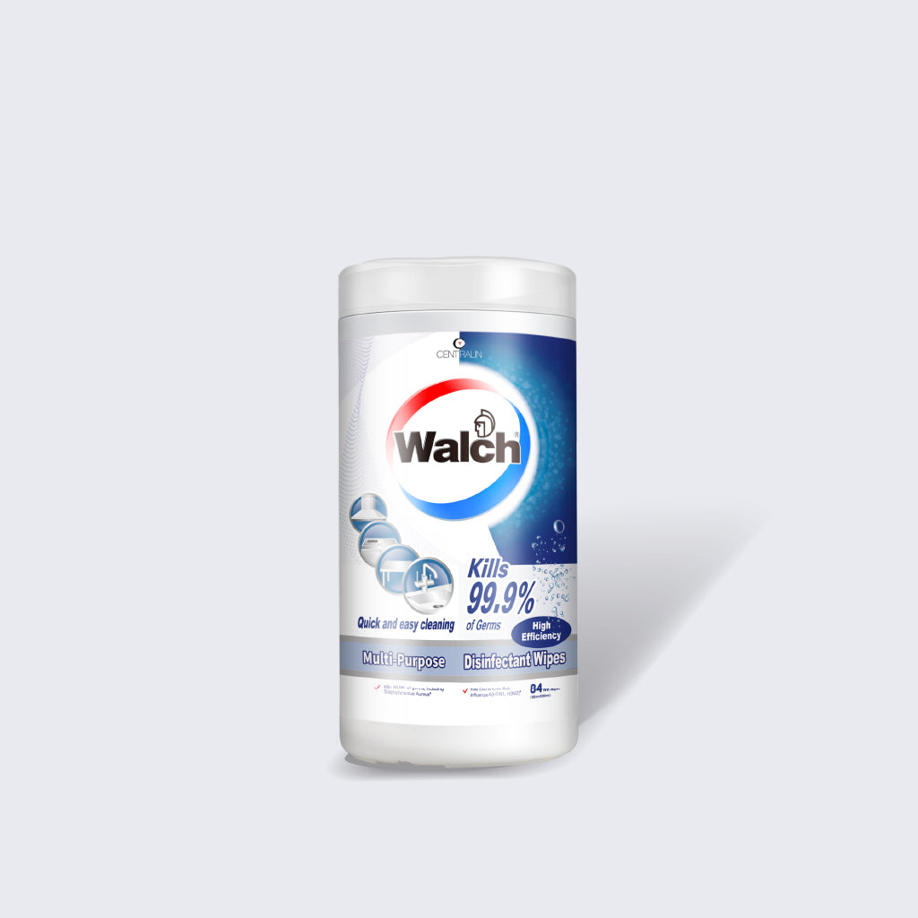 WALCH Multi-purpose Disinfectant Wipes 84 pcs