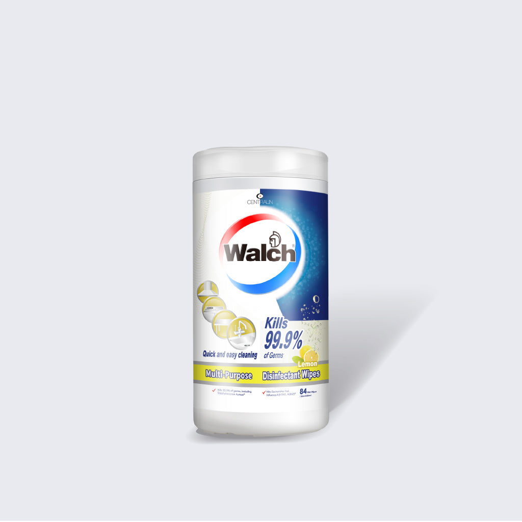 WALCH Multi-purpose Disinfectant Wipes 84 pcs