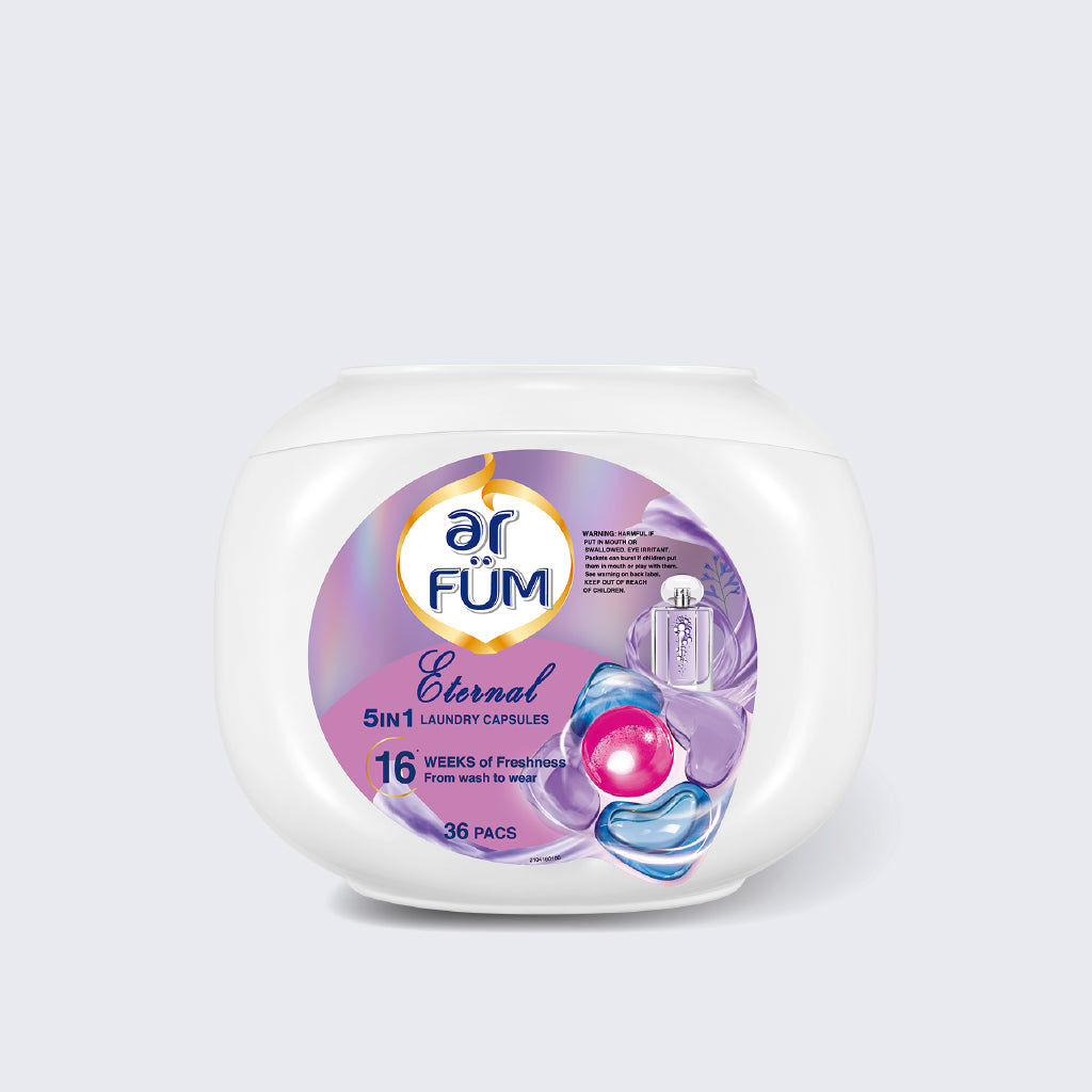ar FÜM 5 In 1 Laundry Capsules (12g x 36pcs)