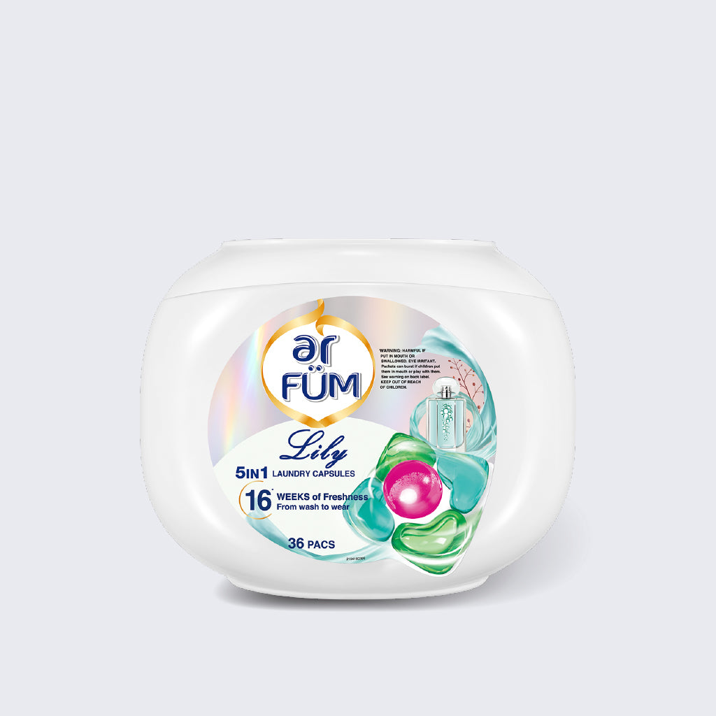 ar FÜM 5 In 1 Laundry Capsules (12g x 36pcs)