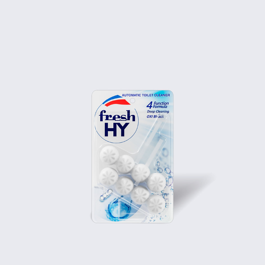 Fresh HY Automatic Toilet Cleaner OXI Bleach 50g*2