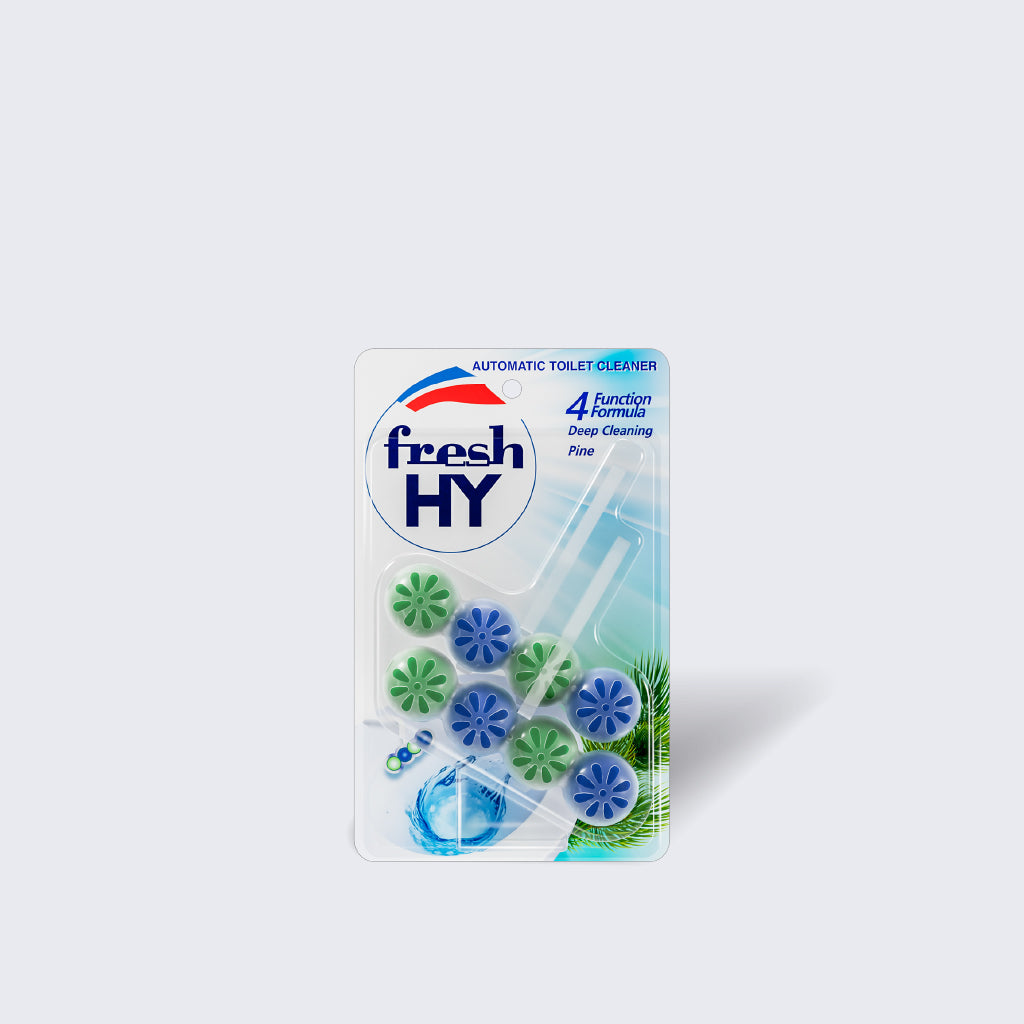 Fresh HY Automatic Toilet Cleaner OXI Bleach 50g*2