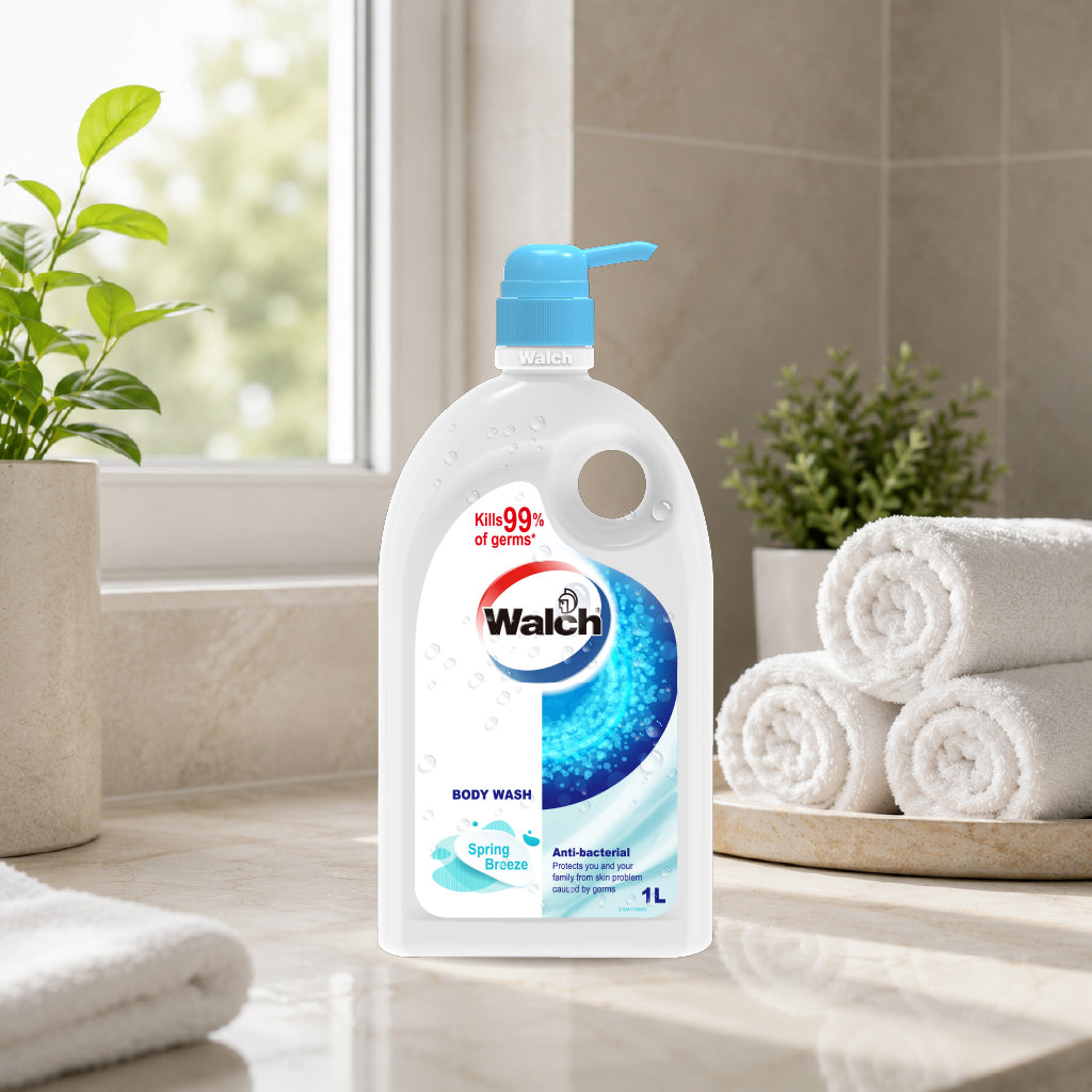 Walch Anti-Bacterial Body Wash (1L)
