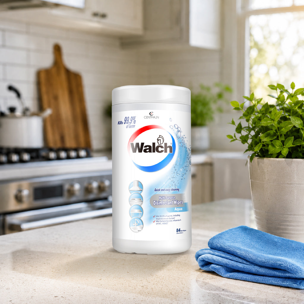 WALCH Multi-purpose Disinfectant Wipes 84 pcs