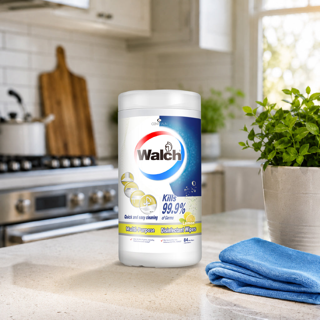 WALCH Multi-purpose Disinfectant Wipes 84 pcs