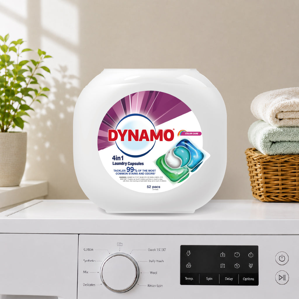 DYNAMO 4in1 Laundry Capsules 10ml*52pcs