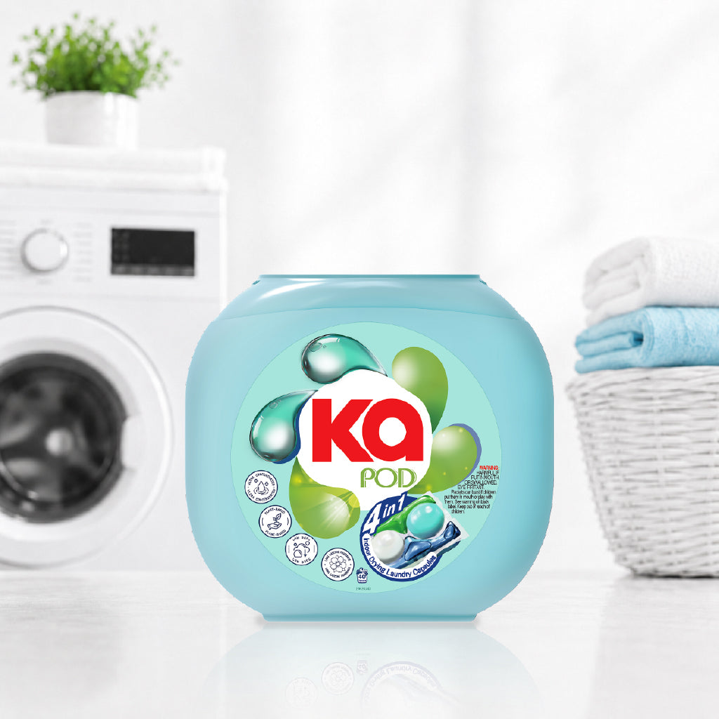 Ka POD 4in1 Indoor Drying Laundry Capsules (16g x 40pcs)
