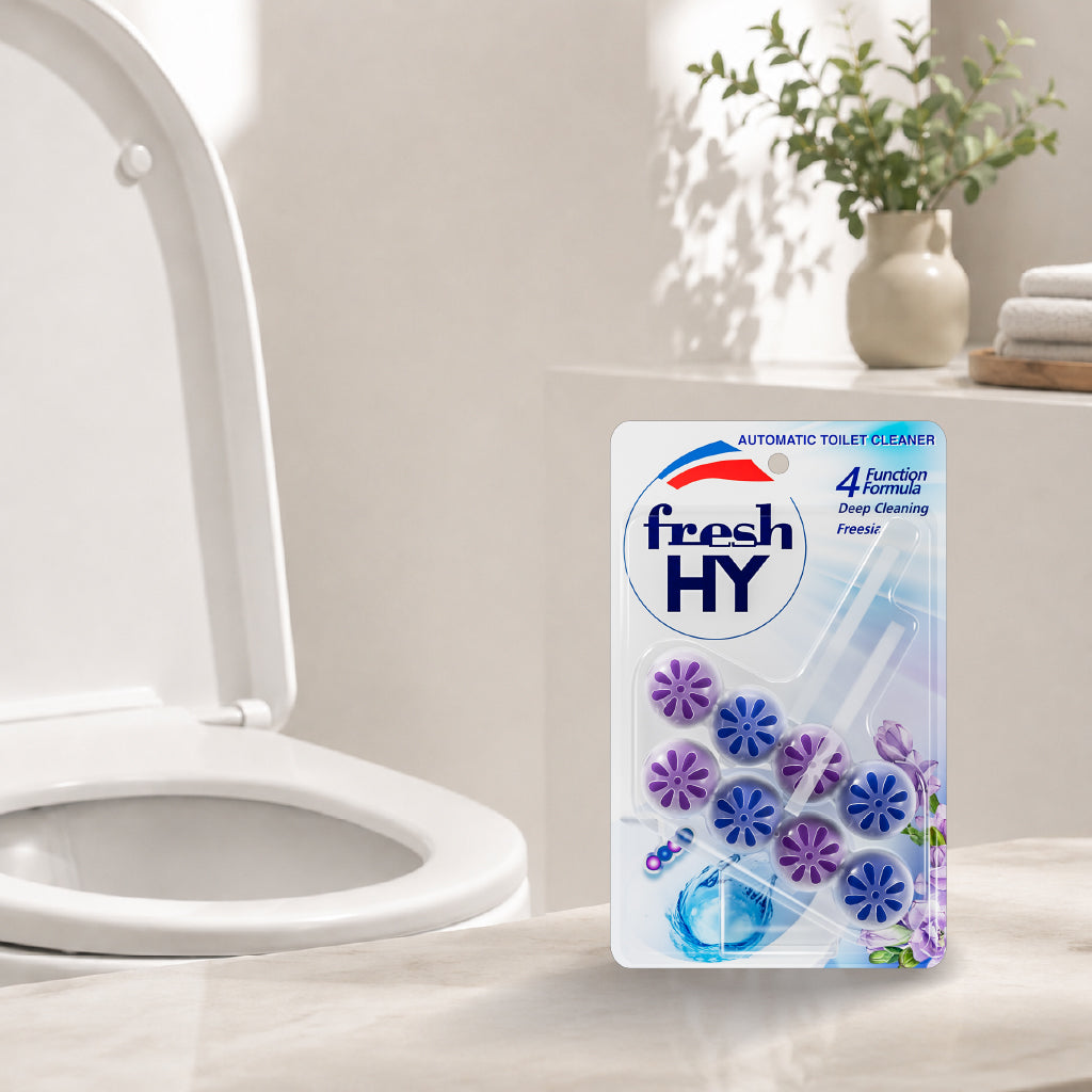 Fresh HY Automatic Toilet Cleaner OXI Bleach 50g*2