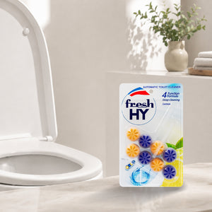 Fresh HY Automatic Toilet Cleaner OXI Bleach 50g*2